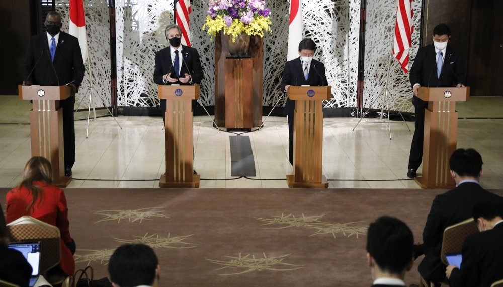 US, Japan slam China's 'destabilizing behaviour' at ministers' meeting 1 US, Japan slam China's 'destabilizing behaviour' at ministers' meeting