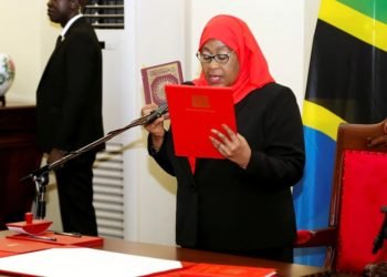 Samia Suluhu Hassan sworn in as Tanzania’s first female President