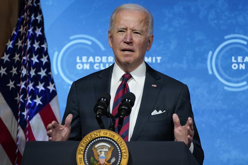 Leaders on climayte Biden