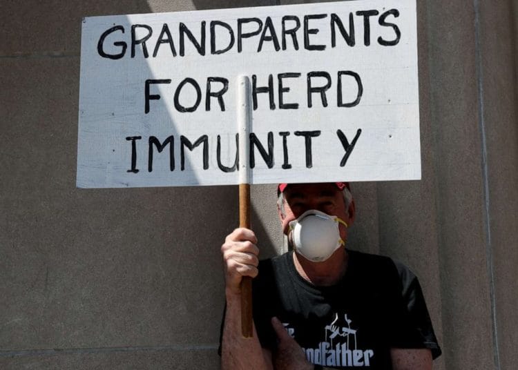 UK set to reach herd immunity 'milestone' within days 1 UK set to reach herd immunity 'milestone' within days