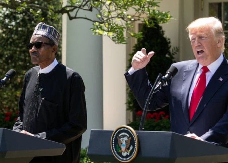 Trump hails Nigeria for banning Twitter 1 Trump hails Nigeria for Twitter ban Former U.S. President, Donald Trump has congratulated Nigeria for suspending the operations of Twitter in the country.