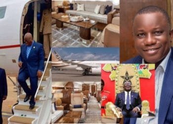 Ghanaians slam President Akuffo Addo and Defense Minister over 2.8 million cedis private jet justification 1 Ghanaians slam President Akuffo Addo and Defense Minister over 2.8 million cedis private jet justification