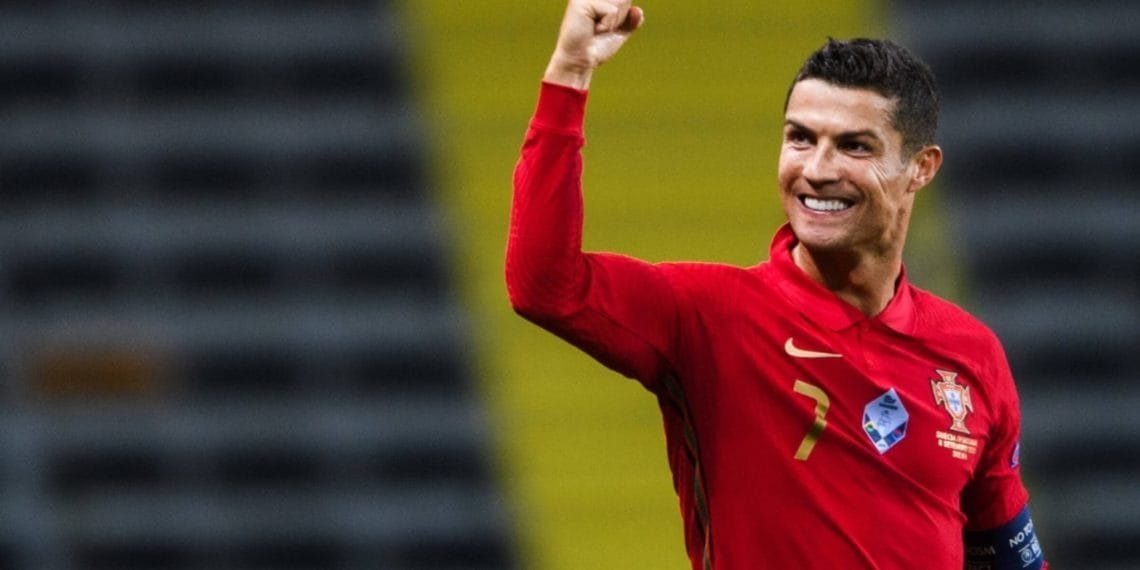 Portuguese football star, Cristiano Ronaldo continues to mark records on and off the football pitch as he has made history by becoming the first person in the world to reach 300 million followers on Instagram