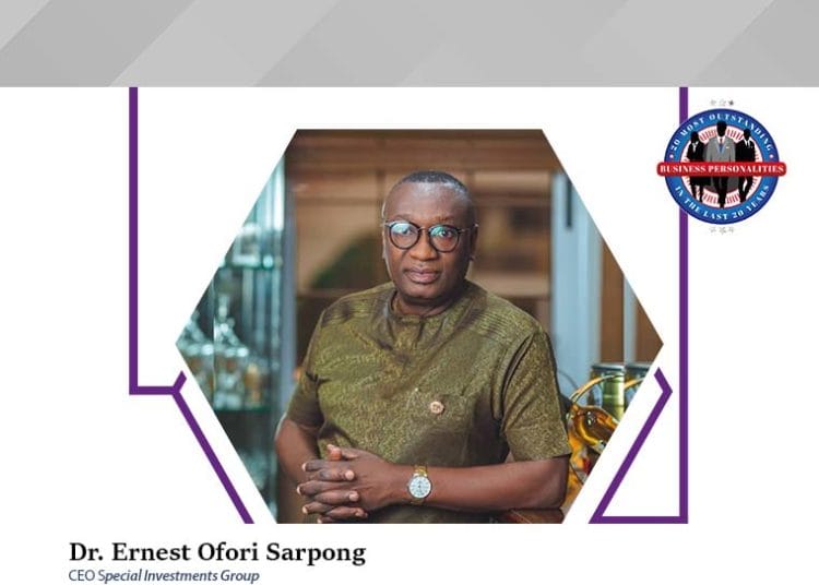 Mr. Ofori-Sarpong's Profile 1 Dr Earnest Ofori Sarpong