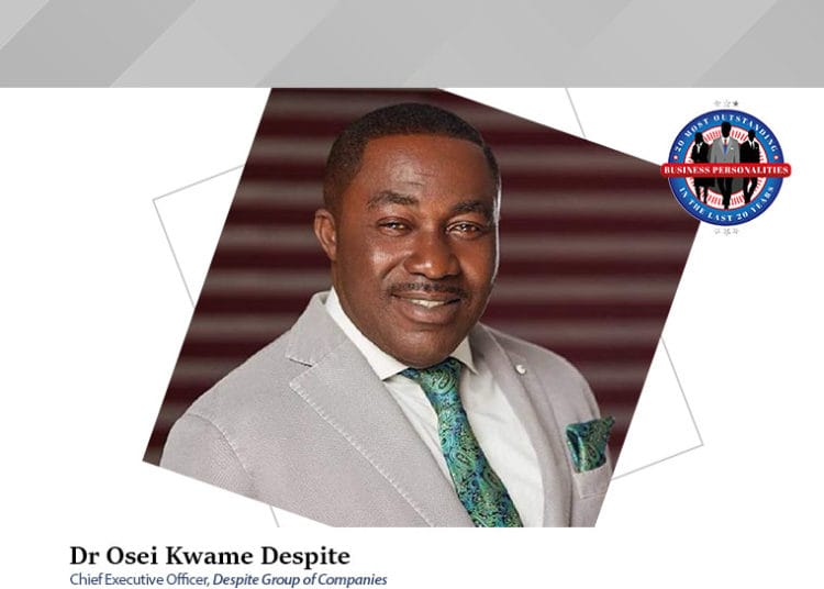 Dr. Despite's Profile 1 Dr Osei Kwame Despite