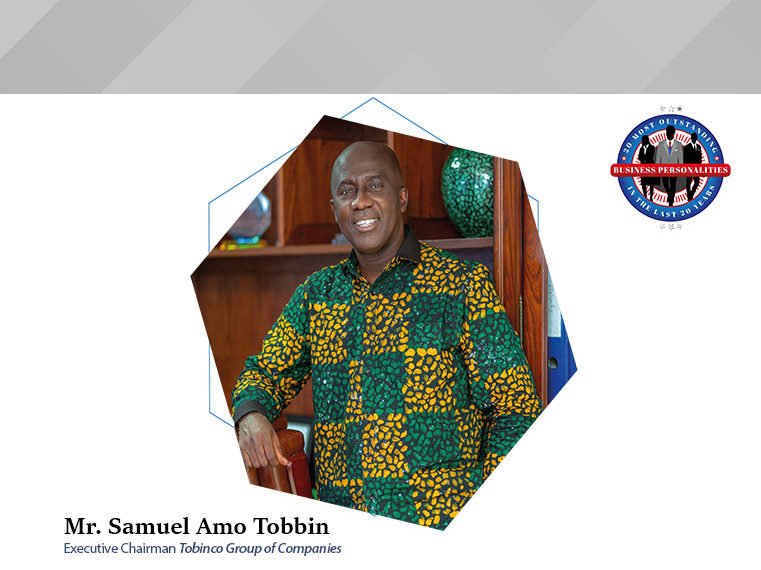 amuel Amo Tobbin is the Executive Chairman of Tobinco Group of Companies which has ample reach in areas of Pharmaceuticals and Cosmetics, Banking, Health, Education, Construction, Events Centre, Insurance and Media. The serial entrepreneur’s thriving companies include Tobinco Pharmaceuticals Limited, Entrance Pharmaceuticals and Research Centre, Entrance University Hospital, Entrance University College of Health Sciences, Toblues properties, D’or Events and Beauty Complex, Atinka Media Village, ABii National Savings and Loans Ltd. and Priority Insurance Ltd. Born into a family of eight children in Accra Newton where he had his elementary education, young Samuel furthered his education at Royal Academy of Accountancy in Newtown. However, he subsequently had to drop out of school in form two due to financial constraints. He started hawking to make ends meet at this stage and soon realized his entrepreneurial proclivities. Consequently, he traded in pharmaceutical products by supplying to chemical and pharmacy shops in villages, necessitating him to travel outside the country and upon his return, he established his own chemical shop. He later employed two persons and moved into plying a pharmacy retail shop. Unearthing his purpose at such a young age, Mr. Tobbin fully launched into pharmaceutical trade and opened a chemical shop at Darkuman, a suburb of Accra in Ghana. In 1997, through diligence and commitment, he later opened his second retail pharmaceutical shop at Kotobabi. Craving for an expansion of his company and being privy to the importation of pharmaceuticals from India, the astute entrepreneur made his way to the Asian country to establish direct contact with a company there. With three shops then, he started direct importation of products from there. Coupled with cautious planning, these shops were later transformed to pharmacies to serve local communities and in January 2003, Mr. Tobbin fittingly registered Tobinco Pharmaceutical Limited. Currently, Entrance Pharmaceuticals and research Centre has a staff strength of about 2,000 individuals and it’s one of the biggest pharmaceutical plants in West Africa at the moment. Being flaunted as one of the pharmaceutical companies with the biggest plant in the sub region is no mean feat, but the attendant pomp and pageantry only spiralled Mr. Tobbin into action by supplying his products to all the sub regional countries in West Africa except Nigeria. Central African countries like Cameroun and Chad were also blessed with the invasion of his products. The factory is self- sufficient in creating employment for the youth and not to spend so much money on importation of drugs especially on malaria. These good intentions have made the local manufacturing of Lufart (malaria drug) very affordable and the number one killer of malaria for Ghanaians and for that matter West African at large. Attributing his success primarily to the focal presence of God in his life, the ever-inspired businessman identified some key areas in the business environment he could take his sparkle of business-sense to and shine. Atinka Media Village, one of the most innovative and forward-thinking media companies in the country was birthed as a result, with its headquarters in Accra. Atinka FM in Accra, Agyenkwa FM in Kumasi and Takoradi’s Ahotor FM are some of the operations by the media village with Atinkaonline being their web presence and Atinka TV representing the group’s national digital television broadcast station. In 2011, ABii National was christened as a Savings and Loans Company, licensed under the Non- Bank Financial Institutions Law to provide financial services to the public. Close to ABii National’s trail was the establishment of Priority Insurance, also in 2011. Mr. Tobbin made quite an appearance on the medical and educational front with the establishment of Entrance hospital and Entrance University College– which prides itself in programmes such as Doctor of Pharmacy courses. Similarly, Tobinco’s Executive Chairman also has an International Trade Division company which supplies pharmaceutical products on behalf of its parent company, Tobinco pharmaceuticals, to the West Africa sub-regions. Challenges we encounter in life forges greater tensile strengths in people who remain unforgiving to failures and being a businessman comes with its own tests and disappointments. In 2013, Mr. Tobbin woke up to a tussle with the Food and Drugs Authority over the peddling of counterfeit drugs by his company. The Authority seized hundreds of drugs from Tobinco Pharmaceuticals and that led to the placing of a ban on the importation of some identified drugs. Not one to easily cower under such attack, Mr. Tobbin hit back to discount those allegations from the regulatory body, plunging the company further into a law suit. This deteriorated into financial losses incurred by the company. As this nightmare unfolded, the sun broke through the dark clouds in 2014, as the case gradually fizzled out and Tobinco methodically made efforts to regain customer confidence, even as the business started taking shape. In his words, focus on where to go and where he desires to get to in life has been his bedrock in surmounting those challenges. Belting some other challenges he faced in the two decades span as an entrepreneur, he recounts experiencing some short-landed goods from his imports and on worse days’ vessels containing his products sinking on high seas. This, coupled with loans from banks with high interest rates and payment of salaries to staff unfaithful in their work ethics tested the mettle of the unrelenting businessman. Despite the odds stacked against him, Mr. Tobbin prides himself in being duly rewarded for his diligence with the numerous awards and recognition he has received over the years as a businessman. He emerged the ‘Marketing Man of the Year 2010’ as he equally bagged the ‘Entrepreneur of the Year’ by the Entrepreneurs Foundation in 2015. The Chamber Business Awards awarded him with the ‘Business Man of the Year’ in 2018. Mr. Tobbin also won the ‘Entrepreneur of the Year’ in 2018 at the Ghana Manufacturing Awards. Correspondingly, he was awarded the ‘Entrepreneur of the Year in 2019’ at the Ghana Pharma Awards and ‘C.E.O of the Year' at the Ghana Manufacturing Awards in 2020. Philanthropy also characterizes the ethos of Mr. Tobbin with the establishment of the Samuel Amo Tobbin Foundation (SAT) in February 2015. This marked the beginning of formalizing operations of the foundation. The Foundation specifically supports the aged, widows, the sick, poor, needy and vulnerable. Prior to this, Mr. Tobbin directly and singlehandedly supported the poor and the vulnerable in diverse ways. He sought to address the throng of pleas and requests from needy folks queuing at the Church of Pentecost where he fellowships. Being a self-funded Foundation, Mr. Tobbin has generously contributed millions of cedis in support of the needy since its inception. He currently has a current number of over 400 widows and aged on monthly stipends. Mr Tobbin has also built a three-storey facility for the PIPS division of the Ghana Police service which will be inaugurated in July, 2021. Also, he has put up nurses’ quarters in his hometown– Tarkwa Awudua. Since its inception, the Samuel Amo Tobbin Foundation has been supporting individuals and groups in diverse ways under health, education, social safety, economic and livelihood empowerment. He has over the years paid for the medical bills of hundreds of people with complicated ailments in the Country and flown others outside the Country to seek medical care. Similarly, Mr. Tobbin has also established an informal scholarship scheme through which he sponsors the education of brilliant but needy children at all levels of their educational pursuit. In 2019, he donated relief items worth GH¢100,000.00 to refugees. During the lockdown period, Nana Amo Tobbin together with his members donated 2000 food items to the needy and vulnerable in the communities.