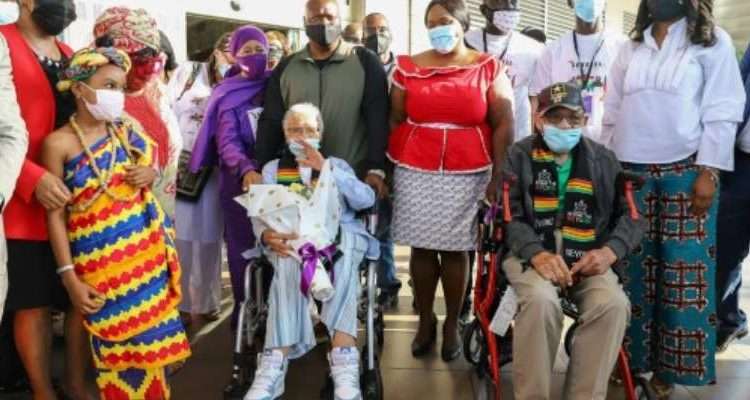Ghana welcomes two 1921 Tulsa massacre survivors
