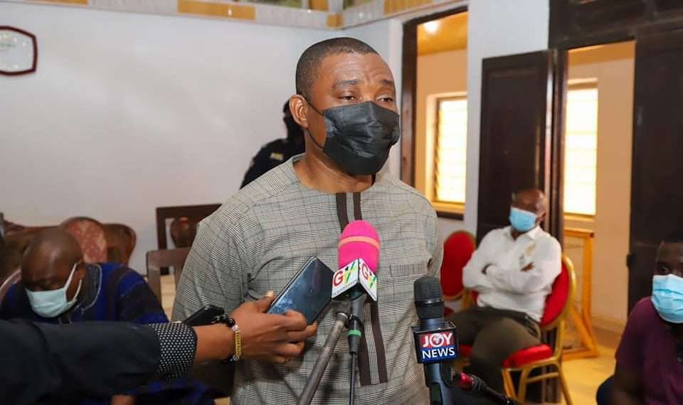 Deputy Lands Minister Visits Chief of Sehwi and Ghana Bauxite Company 1 Deputy Lands Minister Visits Chief of Sewhi and Ghana Bauxite Company