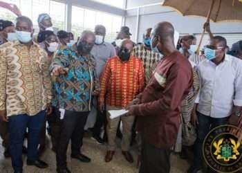 President Akufo-Addo has commissioned the GH¢7.3 million Savelugu rice processing factory, as part of his 2-day tour of the Northern Region.
