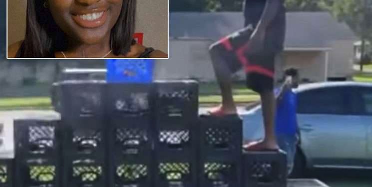 A Louisiana 19-year-old girl, Paris King, and some other three people were shot dead while filming a TikTok milk crate challenge video on social media.