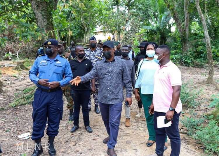 Illegal Mining Site Shutdown in Birim North, Seven Arrested 1 Illegal Mining Site Shutdown in Birim North, Seven Arrested