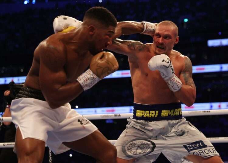 AJ bows to Ukrainian underdog, suffers second shocking defeat 1 Battle between Oleksandr Usyk and Anthony Joshua