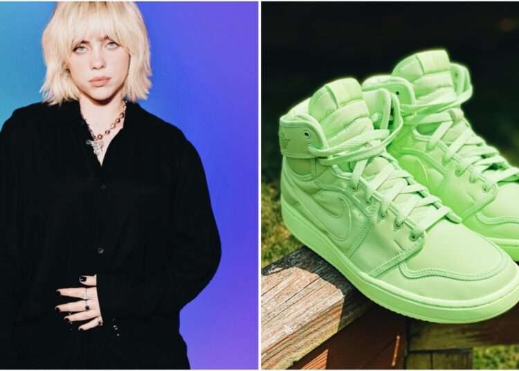 Billie Eilish Unveils Her 100% Vegan Air Jordan Sneaker Collaboration American singer and songwriter, Billie Eilish has unveiled her vegan Air Jordan sneaker collection.