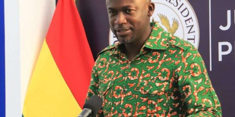 Director of Communications at the Presidency, Eugene Arhin