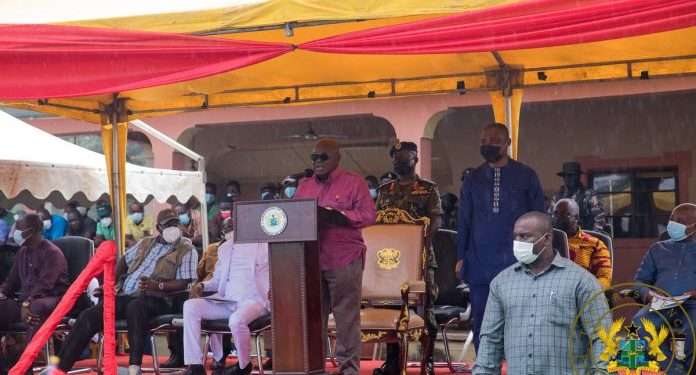 His excellency Nana Akuffo-Addo, President of the Republic of Ghana.