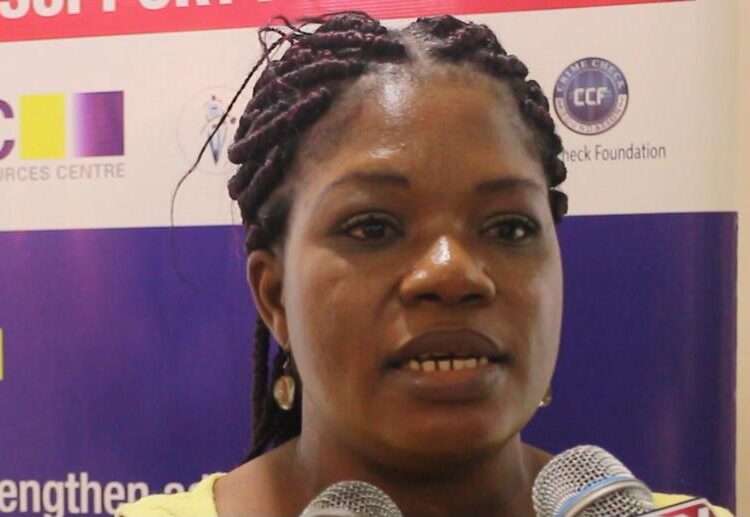 Programmes Manager of the Commonwealth Human Rights Initiative (CHRI) Ghana, Esther Ahulu,