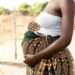 High Anaemia Prevalence In Pregnant Women- Afram Plains District Health Directorate 12 A pregnant African woman holding her stomach.