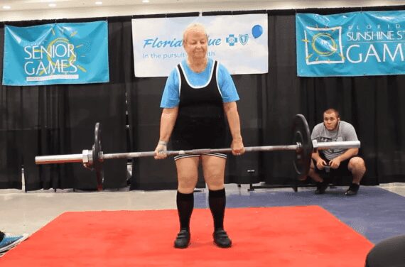 100-Year-old woman sets Guinness World Record as a Powerlifter 1 A powerful 100-year-old woman is set to have her name immortalized in the Guinness World Records as one of the oldest powerlifters.