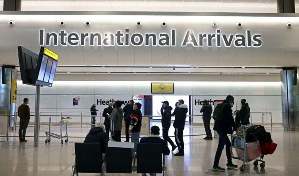 international arrivals