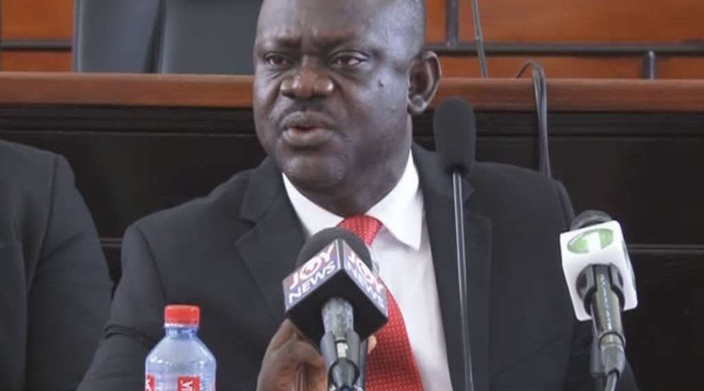 National President of JUSAG, Alex Nartey