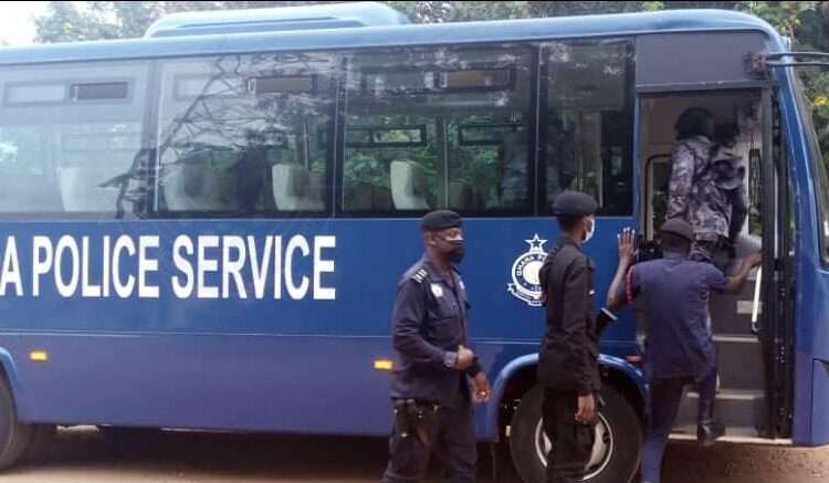 Ghana Police Service Provides Shuttle to Facilitate Officers Movement 1 The new Police Shuttle