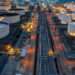 Angola: Gov’t Mulls Increasing Oil and Gas Refining Capacity 12 Liquid chemical tank terminal, Storage of liquid chemical and petrochemical products tank, Aerial view.