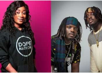 DopeNation Adelaide The Seer, has disclosed that she is no longer working with the musical duo, DopeNation as their contract has come to an end.