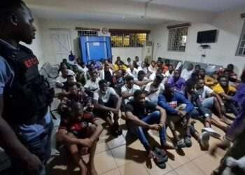 EFCC Arrests 60 Suspects at ‘Yahoo Boys Awards Night’ in Nigeria 1 (EFCC) of Nigeria, has confirmed the arrest of sixty suspected internet fraudsters at the Conference Hotel in Abeokuta, Ogun State.