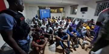 (EFCC) of Nigeria, has confirmed the arrest of sixty suspected internet fraudsters at the Conference Hotel in Abeokuta, Ogun State.