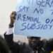 Scores of Nigeria demonstrate against removal of fuel subsidies