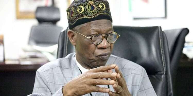 Ritual Twitter in Nigeria on other social media platforms. The Minister of Information and Culture, Lai Mohammed, disclosed this in Cairo at a meeting with his
