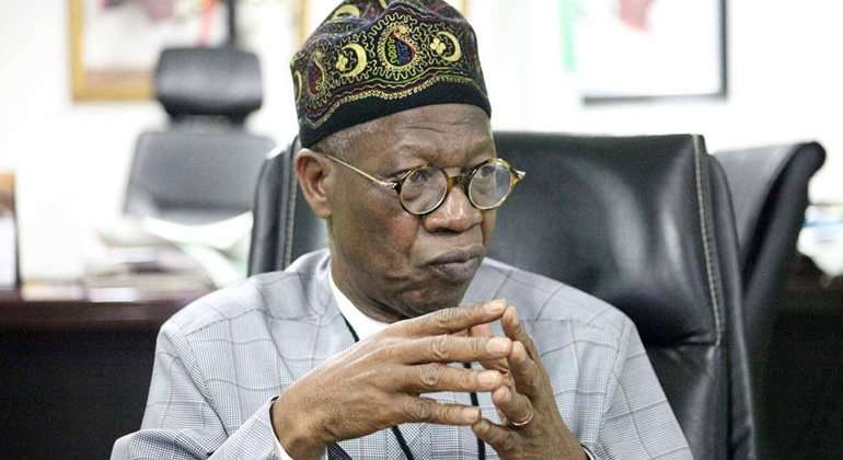 Ritual Twitter in Nigeria on other social media platforms. The Minister of Information and Culture, Lai Mohammed, disclosed this in Cairo at a meeting with his