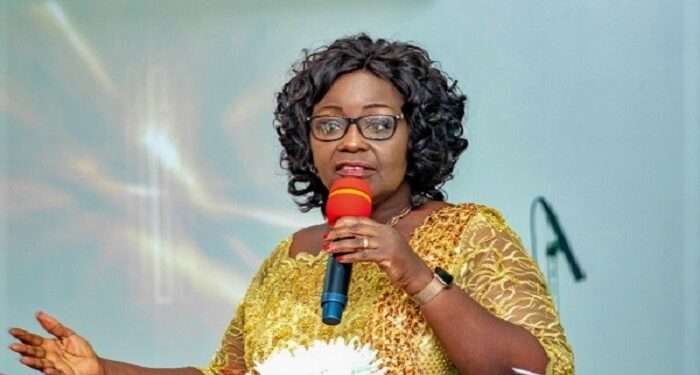 CIB Ghana Projects Momo Tranctions to Surpass Cheque Transactions in 2021 1 Right Rev. Patricia Sappor, CIB Prez