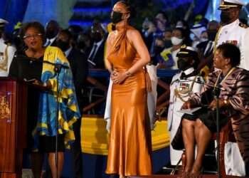Rihanna has been awarded a national honor by her homeland, Barbados, as she has been made a National Hero as the Caribbean country celebrated as an official republic state.