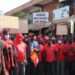 Residents of YIlo Krobo protesting