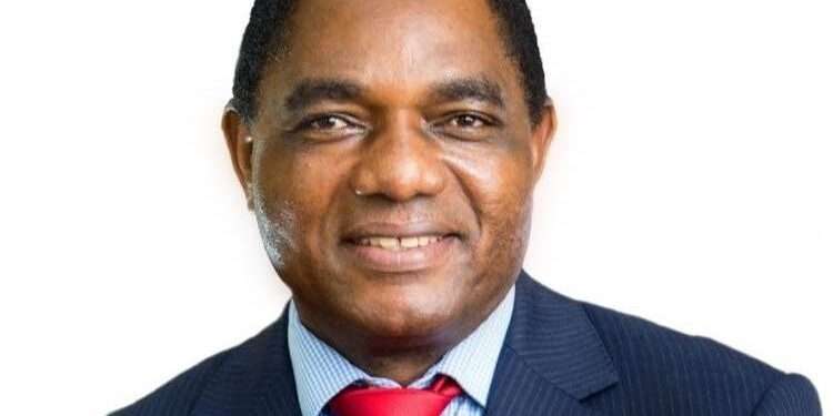 Zambia's president elect, Hakainde Hichilema