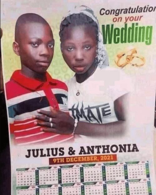“Arrest both parents”– Netizens express Outrage as Underage Boy Marries Underage Girl 3 61b71b4e2f765