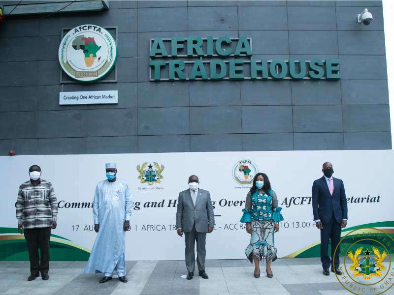 Africa trade house