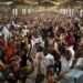 Congregants at a 31st watchnight service