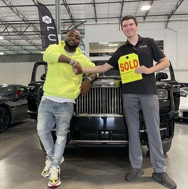 davido buys rolls royce cullinan suv worth 350 mil 5da6