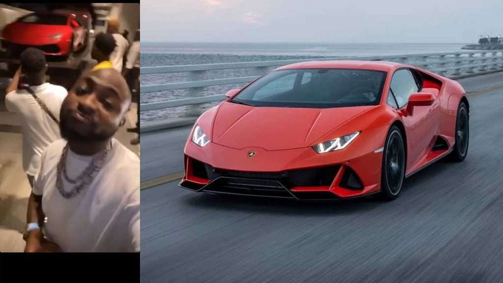 lHrQSQz3 Davido buys himself a Lamborghini Huracan on Independence day 1024x576 1