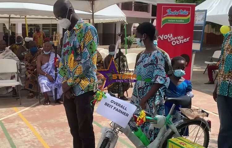Bicycle as Award Social media has been met with controversy as reactions flood various platforms after the overall Best Farmer for the Accra Municipal Assembly received bicycle as an award.