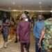 Directive To Withdraw Military Personnel From Speaker's Office Given By Defence Ministry- GAF 10 Speaker of Parliament, Alban Bagbin with his military escort