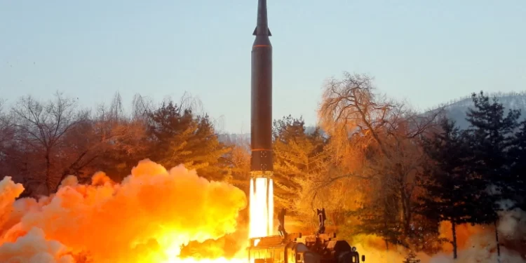 The US wants the UN to further tighten sanctions on North Korea because it carried out six banned missiles tests since September [File: KCNA via Reuters]