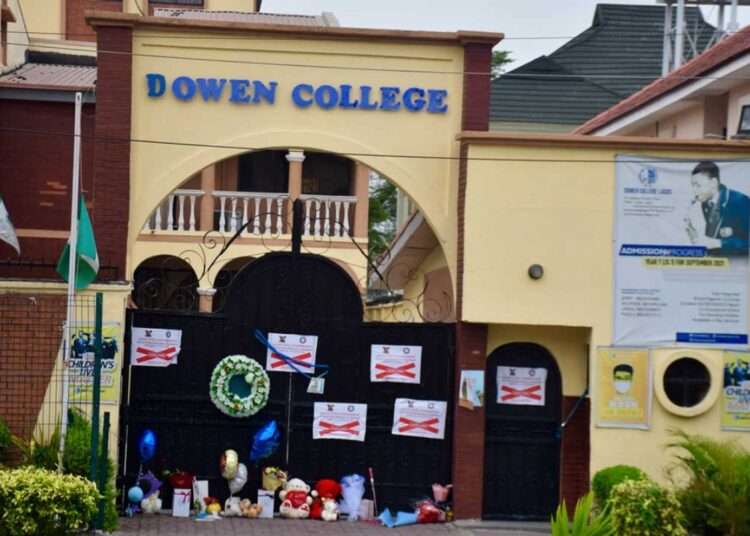 Dowen College, Lagos, Dr. Olumide Phillips, and members of the school's board have stepped down from office.