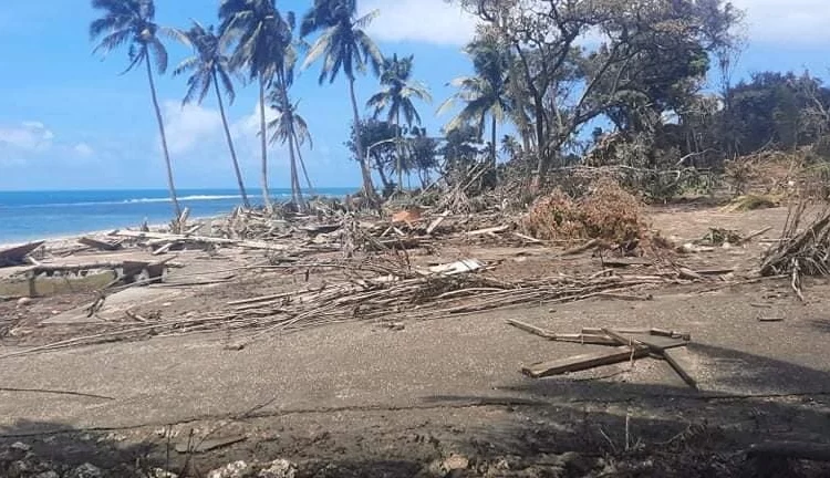 First Relief Flight Finally Lands in Tsunami-hit Tonga 1 Images from Tonga - The Vaultz News