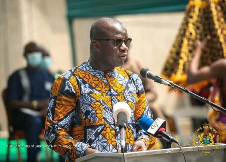 Minister for Lands and Natural Resource, Samuel Abu Jinapor