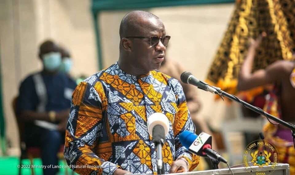 Minister for Lands and Natural Resource, Samuel Abu Jinapor