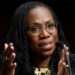 Is Judge Jackson a Potential Replacement for Justice Breyer? 12 Ketanji Brown Jackson, nominated to be a US Circuit Judge for the District of Columbia Circuit, testifies before a Senate Judiciary Committee hearing on pending judicial nominations on Capitol Hill, April 28, 2021.