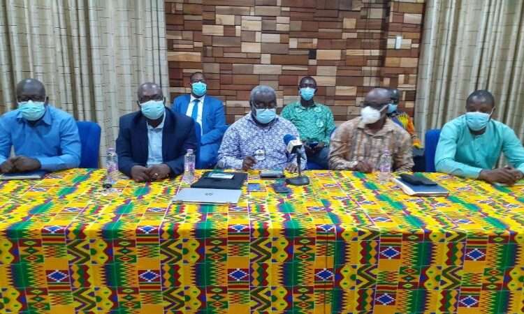 TEWU To Withdraw Services Over Allowance Payment 1 A section of TEWU leaders